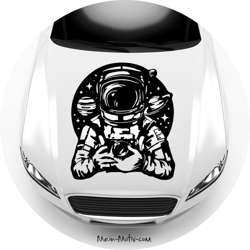 Preview: Aufkleber 46219 Astronaut mit Kamera